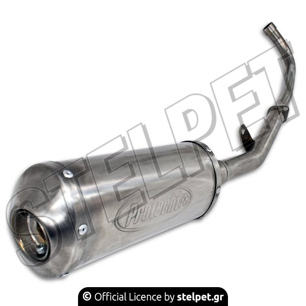 Εξάτμιση ολόσωμη Honda Supra-X 125 oval φλατ Protecht 